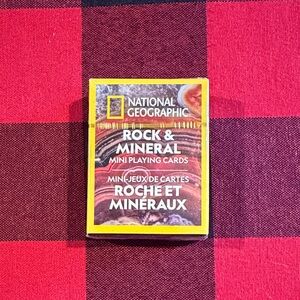 National Geographic Mini  Rock & Mineral Cards
